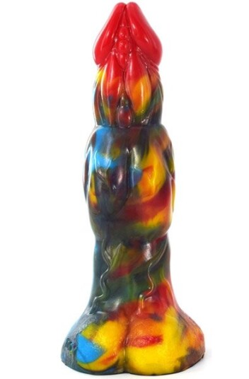 Dildo Wolorz Multicolour 23 cm