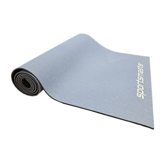 Sportsmaster Yogamatte Natur Blå, 4 Mm Sportsmaster Yogamatte Natur Blå, 4 Mm