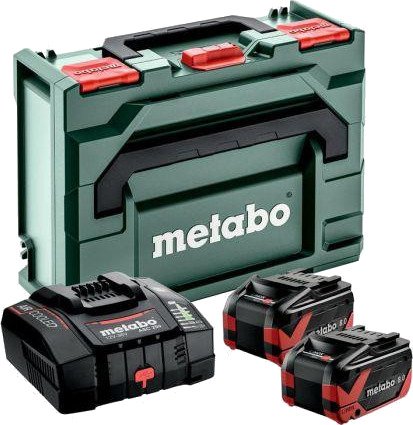 Metabo Batterisett Lihdx For Verktøy 2 × 8,0 ah, 18 v, Inkl. Lader (ASC 290)