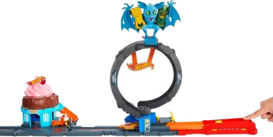 Hot Wheels City Pętla Nietoperza Htn78 Mattel Hot Wheels City Pętla Nietoperza Htn78 Mattel