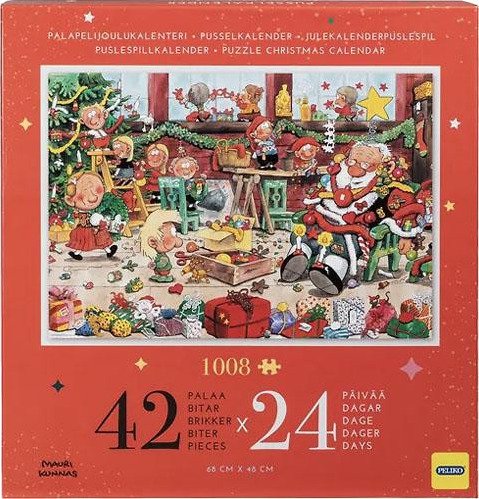 Mauri Kunnas Puzzle Christmas Calendar, Nokoset Mauri Kunnas Puzzle Christmas Calendar, Nokoset