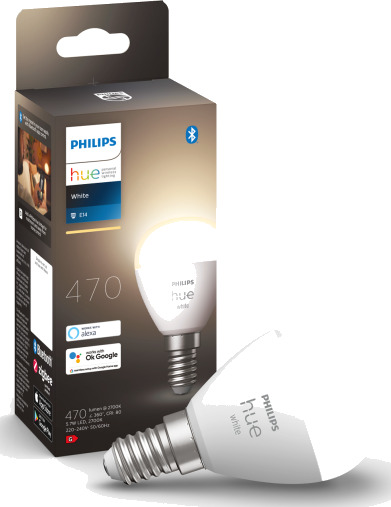 Philips HUE 1- pack E14 5.7W White Philips HUE 1- pack E14 5.7W White