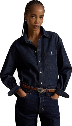 Polo Ralph Lauren The Big Denim Shirt Navy XL