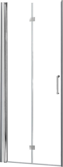 A-collection Imber I Foldedør Dusjdør Krom / 90cm