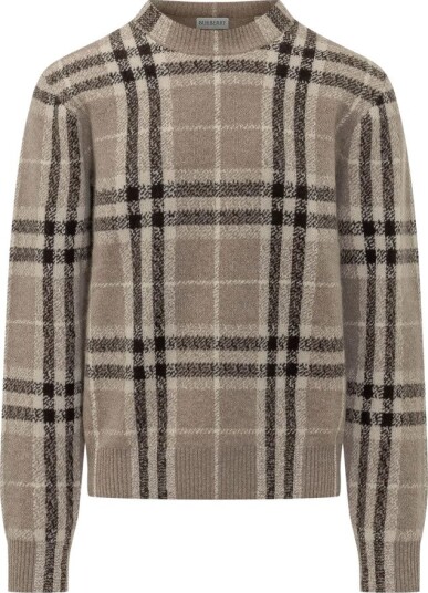 Burberry Herre Strikkevarer Beige L,