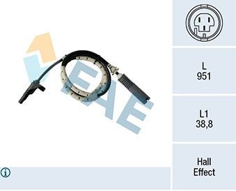 ABS sensor FAE 78185