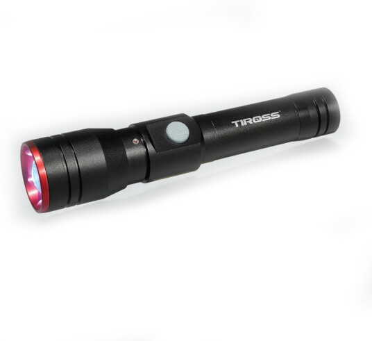 Tiross TG-2 LED Lommelykt 9W - 600 lm, Vanntett (IPX4), 2 timers brukstid Tiross TG-2 LED Lommelykt 9W - 600 lm, Vanntett (IPX4), 2 timers brukstid