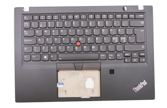 Lenovo Lite-On - Brbart tastatur - til utskifting - Nordisk - Svart