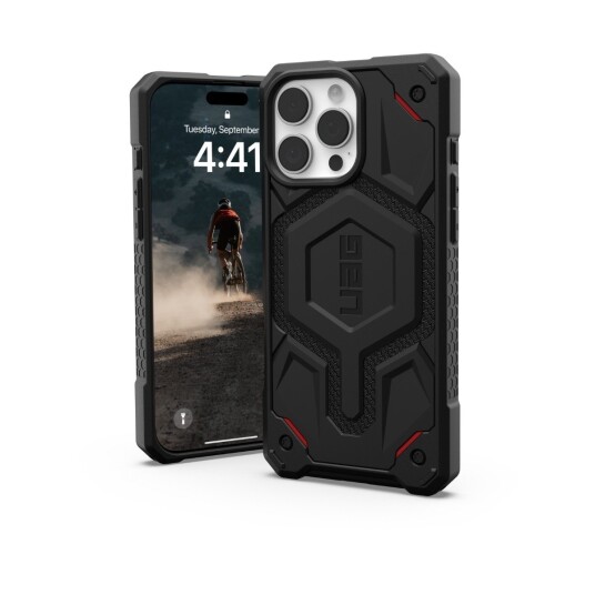 Urban Armor Gear Monarch Pro Kevlar, Omslag, Apple, Iphone 16 Pro Max, 17,5 Cm (6.9"), Svart