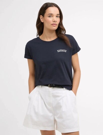 Barbour Barbour Bede T Shirt Navy 44