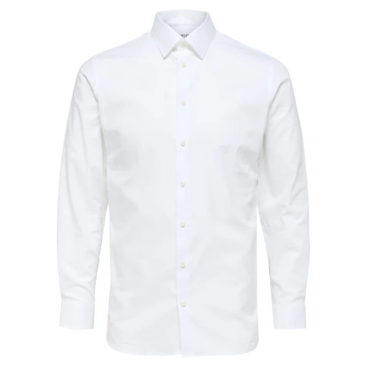 Selected Homme Slim Ethan Shirt Long Sleeve Classic Hvit XL