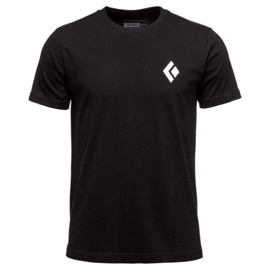 Black Diamond M Equipment For Alpinist Ss Tee Black Black XS