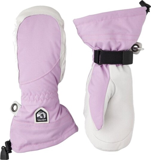 Hestra Heli Ski Skivotter Dame Syringa/Offwhite Hestra Heli Ski Skivotter Dame Syringa/Offwhite