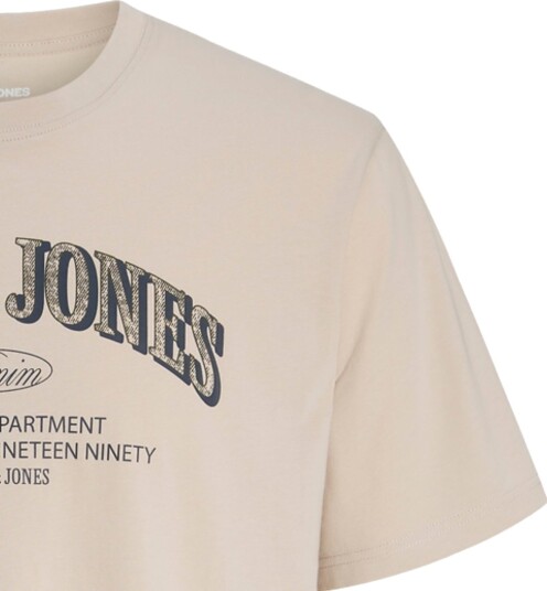 Jack & Jones T skjorte JjeDenver Moonbeam Jack & Jones 16 år (176) T skjorte Beige