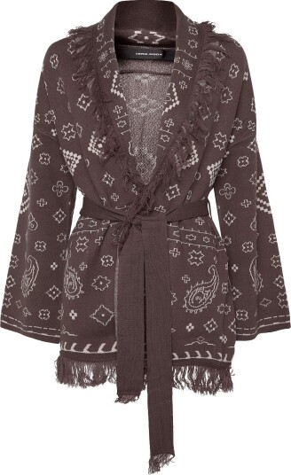Vero Moda Vmscarlett Ls Tassel Jacquard Cardi Lcs CHOCOLATE MARTINI L Vero Moda Vmscarlett Ls Tassel Jacquard Cardi Lcs CHOCOLATE MARTINI L