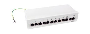 Logilink Np0017a Cat6 Grå Stål Rackmontering 1U Rohs