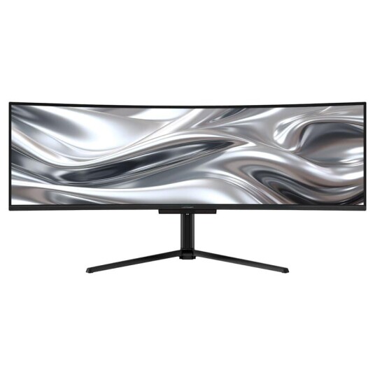 LC Power 49" QD-LED Kurvet PC Skjerm 5120x1440 144Hz Svart
