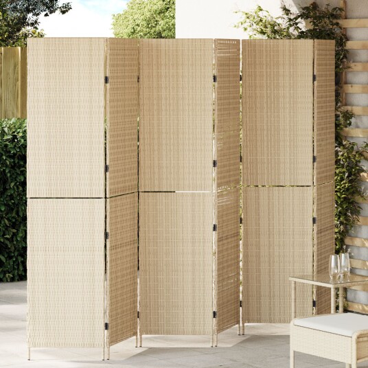  Romdeler Folding Manual Beige 294 x 180 cm polyrotting