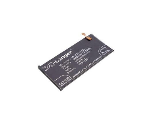 Alcatel One Touch Idol 3 5.5 batteri (2500 mAh 3.8 V, Sort)