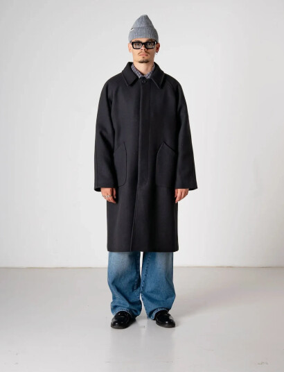 Woodbird Wbbergt Wool Coat - Black - XS Woodbird Wbbergt Wool Coat - Black - XS