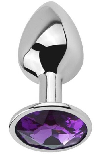 Afterdark Purple Amethyst Anal Plug M