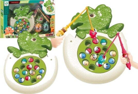 Lean Toys Leke Med Fiskebjørn Og Dinosaur Lean Toys Leke Med Fiskebjørn Og Dinosaur