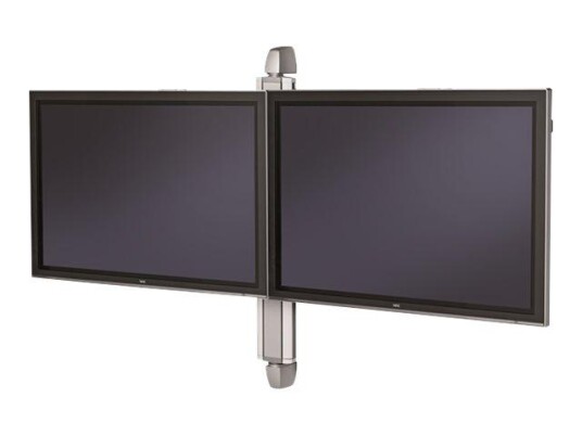 SMS Flatscreen X WH 1105 Video Conference monteringssett - for 2 LCD-skjermer - hvit, aluminium SMS Flatscreen X WH 1105 Video Conference monteringssett - for 2 LCD-skjermer - hvit, aluminium