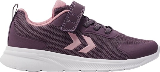 Hummel Sko Actus TR pusteventil Jr Black Plum Hummel 35 Sko Hvit Lilla Rosa