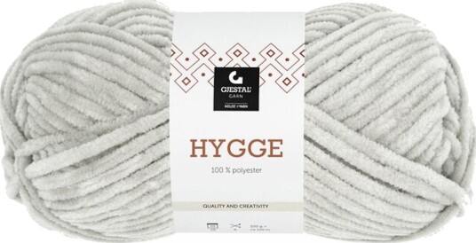 Gjestal Garn  Hygge Lys-Grå 2106, 100g