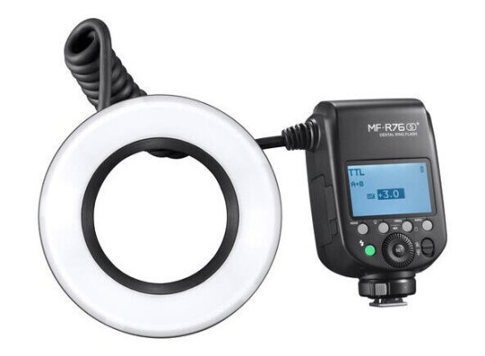 Godox MF-R76S+ Dental Flash Sony Tannlege Makro Ringblits. Sony