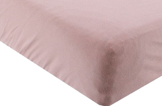 Nørgaard Madsens Stretchlaken   38x80 cm   Støvet Roa   Nørgaard Madsens   38x80 cm   Laken   Rosa