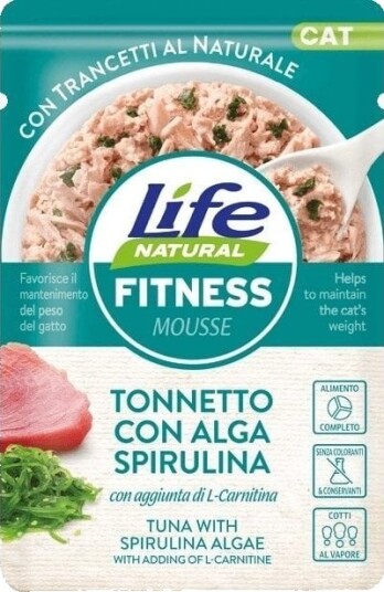 Life Cat Fitness Tunfisk Spirulina Våtfôr 70 G