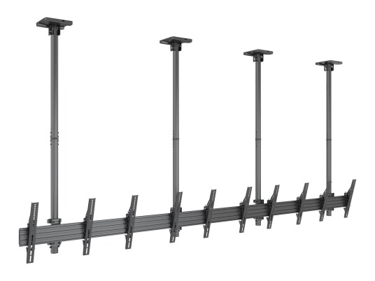 Multibrackets M Ceiling Mount Pro MBC5X1U monteringssett - enkeltside - for 5 LCD-skjermer - svart Multibrackets M Ceiling Mount Pro MBC5X1U monteringssett - enkeltside - for 5 LCD-skjermer - svart