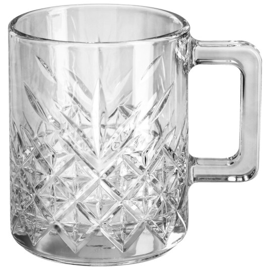 Pasabahçe Krus Timeless; 25cl, 8x9.4 cm ØxH; Transparent; 2 Stykk / Forpakning