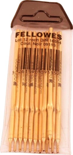 Fellowes Refill Til Kulepenn Med Stativ Svart 12-pack Fellowes Refill Til Kulepenn Med Stativ Svart 12-pack