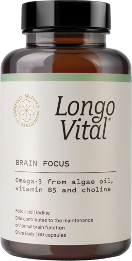 LongoVital Brain Focus 60 pieces LongoVital Brain Focus 60 pieces