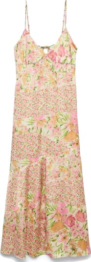 Vero Moda Vmalthea Sl Ankle Dress Swe Exp   Multi/patterned   M