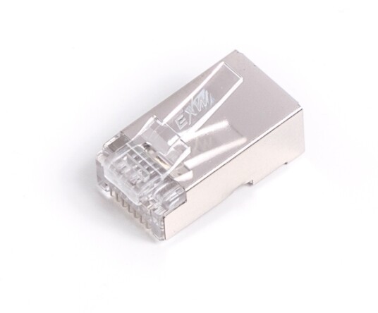 Assmann   Nettverkkontakt   Rj 45 Hann   Skjermet   Cat 6 En Pakke 100