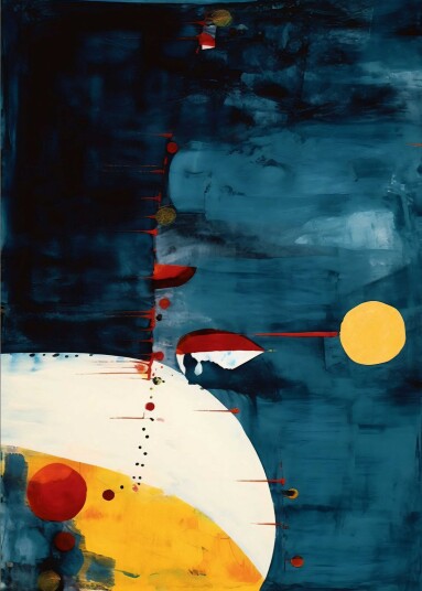 Plakat Abstrakt Kunstverk Plakat Abstrakt Kunstverk