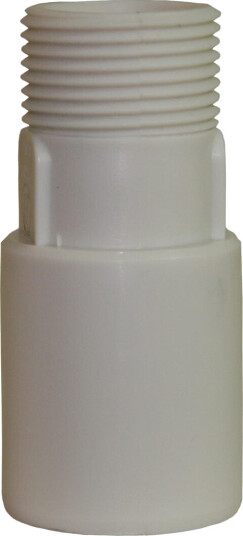 Pipelife Smartline Overgang med Utvendig Gjenge 1" Pipelife Smartline Overgang med Utvendig Gjenge 1"
