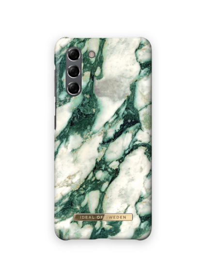 iDeal of Sweden Fashion Case Galaxy S21 Calacatta Emerald Marble