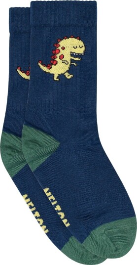 Melton Dino Socks NAVY INK 27/30