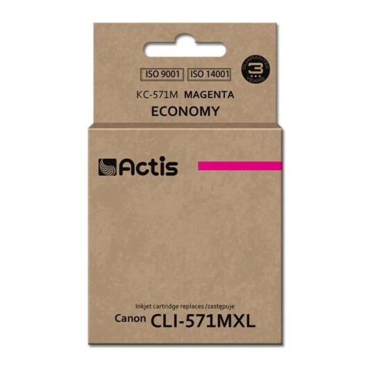 Original blekkpatron Actis KC-571M hvit magenta Original blekkpatron Actis KC-571M hvit magenta