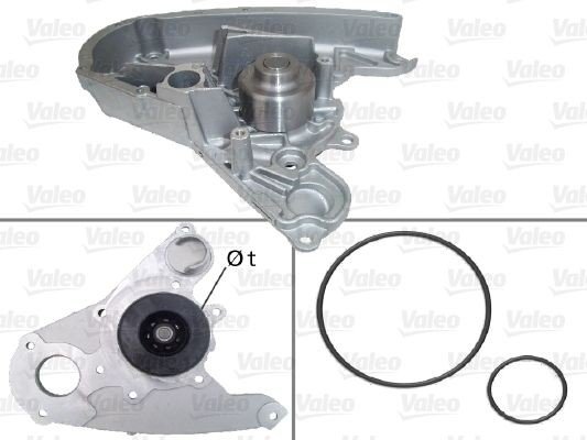 VALEO 506864 Vannpumpe VALEO 506864 Vannpumpe