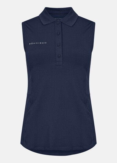 Röhnisch Nicky Sleeveless Poloshirt Navy M Skjorter