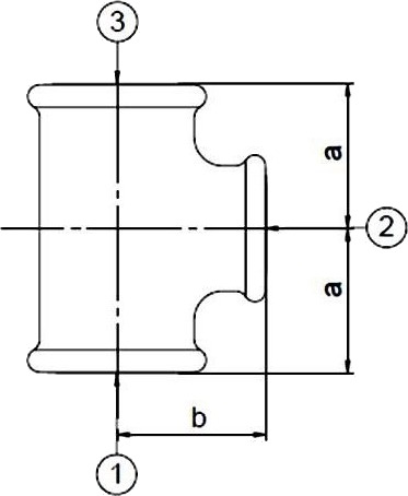 Odlewnia Zawiercie 1/2" Svart Tee