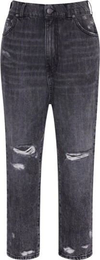 Ser.o.ya Dame Jeans Grå W27,