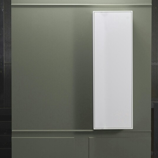 Hafa Edge Høyskap m/1 dør 1200x400 mm Hvit Matt