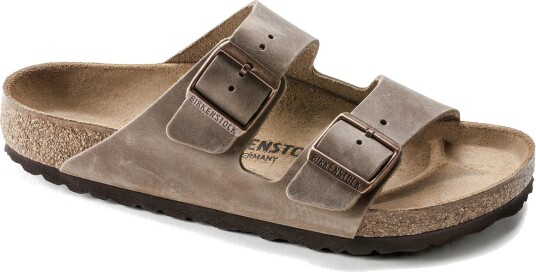 Birkenstock Arizona Oiled Leather Narrow Tobacco Brown 43