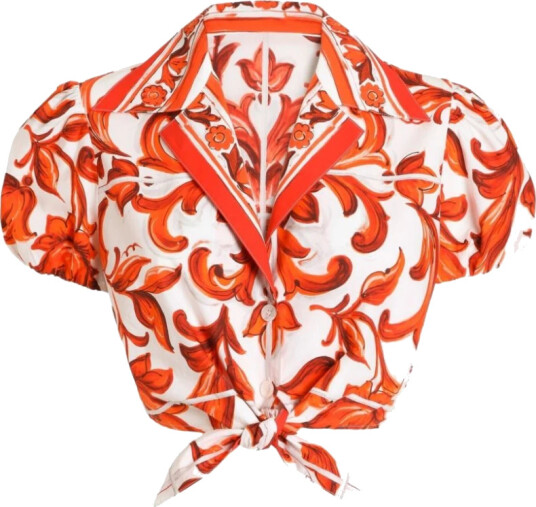 Dolce & Gabbana Dame Bluser & Skjorter Flerfarget S, Dolce & Gabbana Dame Bluser & Skjorter Flerfarget S,